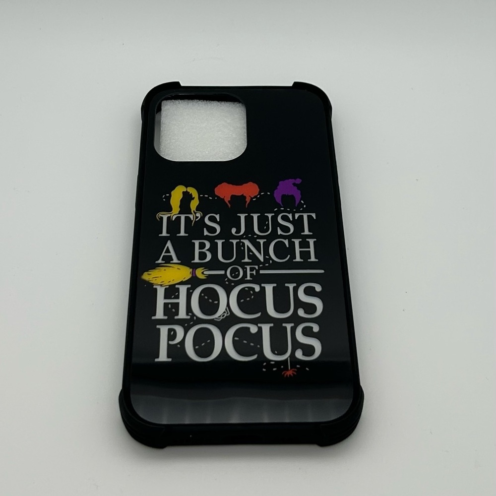 Hocus Pocus Themed Black Phone Case for iPhone 14 Pro Max